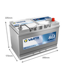 95 Ah Startbatteri Varta Dynamic SLI G7