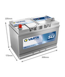 95 Ah Startbatteri Varta Dynamic SLI G8