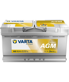 95 Ah Startbatteri Varta Dynamic AGM A5