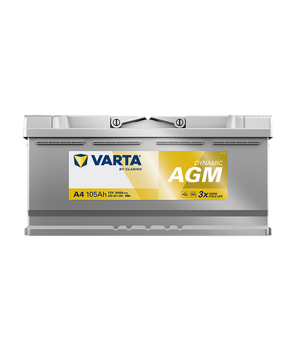 105 Ah Startbatteri Varta Dynamic AGM A4
