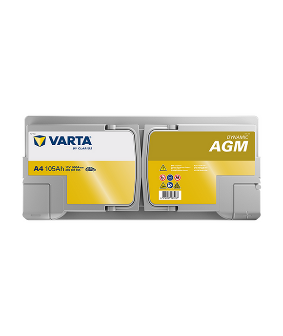 105 Ah Startbatteri Varta Dynamic AGM A4