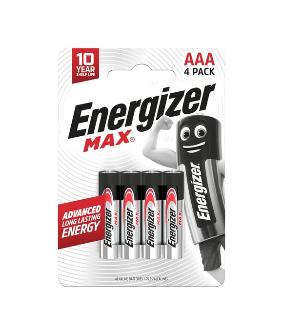 Energizer Max AAA LR03 1,5 V – 4-pack