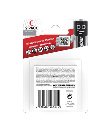 Energizer Max C LR14 1,5 V – 2-pack