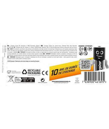 Energizer Industrial D LR20 1,5 V – 10-pack