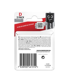 Energizer Max D LR20 1,5 V – 2-pack