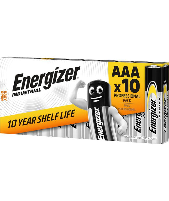 Energizer Industrial AAA LR03 1,5 V – 10-pack