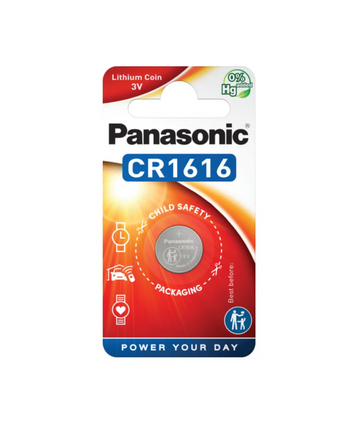CR1616 3 V litiumknappcellsbatteri