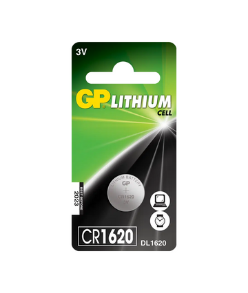 CR1620 3 V litiumknappcellsbatteri