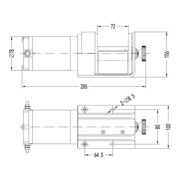 Bronco vinsch 2000 portabel