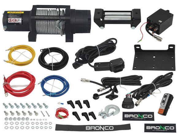 Bronco Generation II vinsch 6000 stålvajer fjärrkontroll