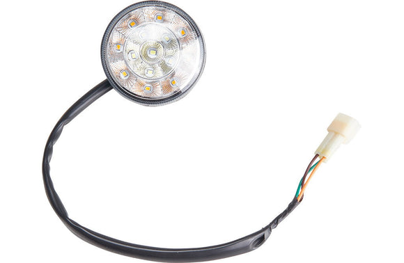 FRONT LEFT DIRECTION INDICATOR (E4*6R01/27*26242*00 & E4*7R02/26*26242*00) Linhai M 210