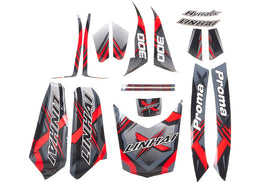 STICKER SET -2D Promax ATV Linhai 300