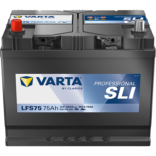 Varta LFS75 fritidsbatteri 12 V 75 Ah