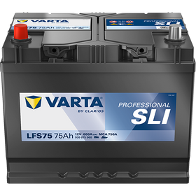 Varta LFS75 fritidsbatteri 12 V 75 Ah