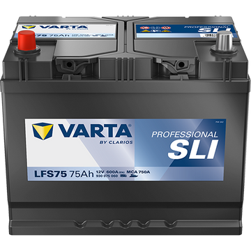 Varta LFS75 fritidsbatteri 12 V 75 Ah