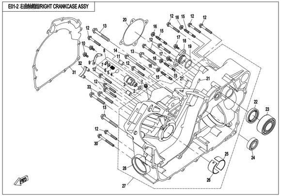 BOLT M6X50 REPL BY 0010-013010-0010 M6x50