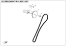HOLDING STRIP, CAMSHAFT REPL BY 0800-024004-10000-18