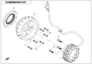 MAGNETO STATOR REPL BY 0800-032000-3000 + 0800-031000-2000-4