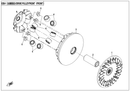 PRIMARY LOOSE PULLEY ASSY HONG ZHENG-1