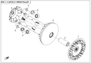 PRIMARY LOOSE PULLEY ASSY HONG ZHENG-6