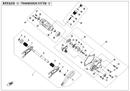 SHIFT DRIVE SECTOR GEAR REPL BY 0180-065100-10001-9