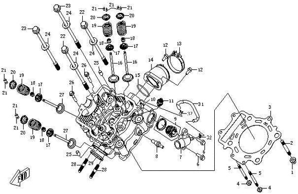 WASHER, CYLINDER BOLT