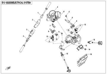 AIR INTAKE TEMP. @^ PRESSURE SENSOR - 0