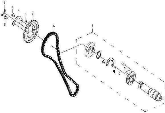 DOWEL PIN, TIMING SPROCKET