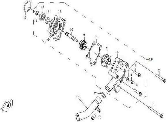 BOLT M6X50 REPL BY 0010-013010-0010 M6x50