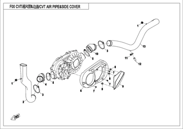 LH COVER, ENGINE REPL BY 9CR6-044051-10000 - 0