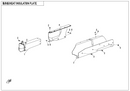 REAR INNER HEAT INSULATION ASSY-3