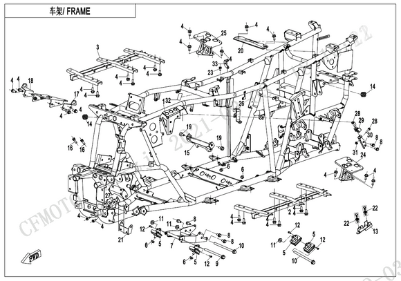 BRACKET, AIR FILTER