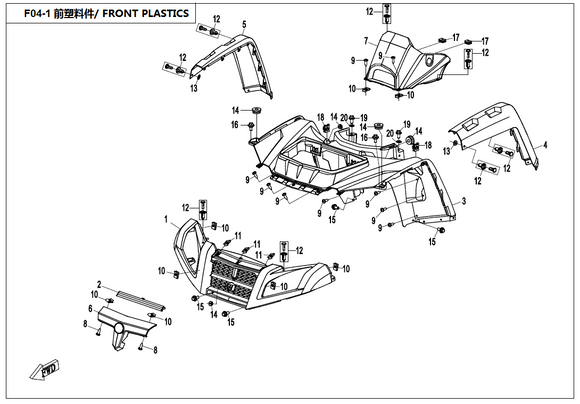 NUT CLIP M6 REPL BY 8030-040800-00001 M6