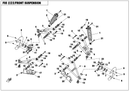 FRONT UPPER SWING ARM, LH IN ADDITION TO x8 FACELIFT(2016) VEHICLES-1