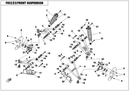 FRONT UPPER SWING ARM, RH REPL BY 9010-050200-10000-1