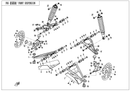 FRONT UPPER SWING ARM, RH REPL BY 9010-050200-10000-4