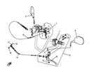 PARKING BRAKE LEVER ASSY REPL BY 9050-080260-10000-5