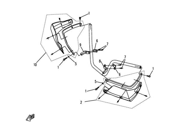 HAND GUARD ASSY, RH