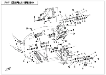LH FENDER, REAR SUSPENSION