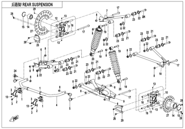 LH FENDER, REAR SUSPENSION