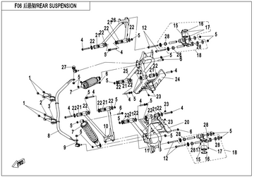 LH FENDER, REAR SUSPENSION REPL BY 9010-040021-10000