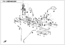 PARKING CABLE, REAR BRAKE-2