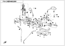 PARKING CABLE, REAR BRAKE-3