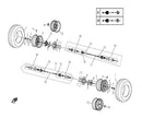 FRONT SHAFT, LH REPL BY 9010-270105-000S0-7