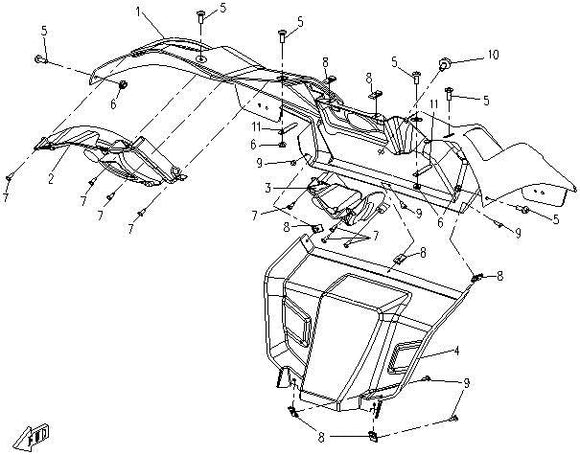 NUT M6 REPL BY 30204-060810 M6