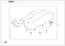 SEAT ASSY - WHEN STOCK IS 0 THIS ITEM IS NO LONGER AVAILABLE BLACK-1
