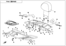 REAR RACK ASSY PLASTIC POWDER-2