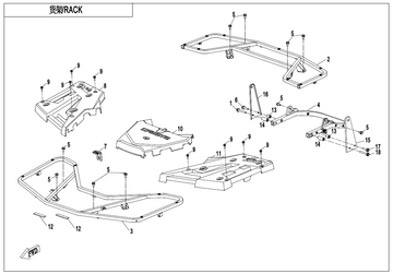 LH MOUNT PLATE, SEAT SAFETY - 0