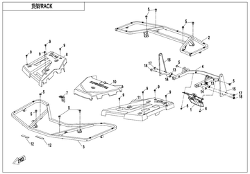LH MOUNT PLATE, SEAT SAFETY