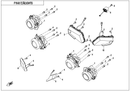 LICENCE LIGHT, T3 - INTERCHANGEABLE WITH 9AWA-161400-10000-2